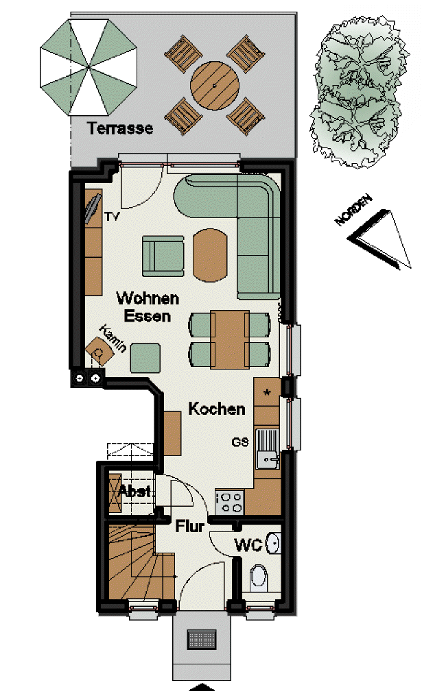 Bild 01 - Grundriss EG
